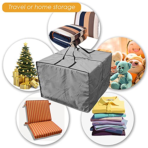 COOSOOO Outdoor Deck Seat Cushion Storage Bag Waterproof - Image 6