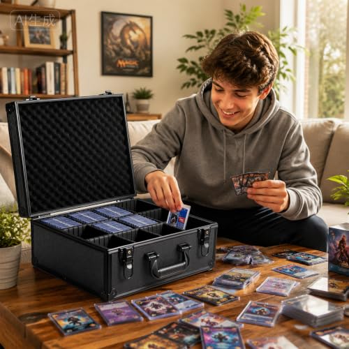 Trading Card Storage Box Top Loader Card Case for Sports - Image 3