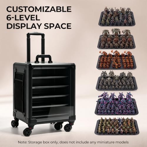 Nicpro Miniature Carrying Case, Storage & Display Case - Image 4