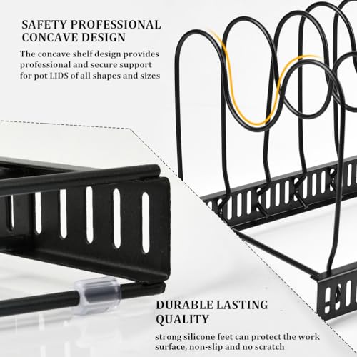 BUYGOO Expandable Pots & Pans Organizer, Pan Rack fo | All Products - Image 6