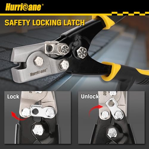 HURRICANE Snap Lock Punch Tool, 3/8 Inch Impression Gutter - Image 7