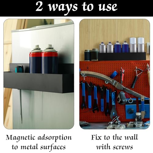 2 Pcs Magnetic Aerosol Spray Can Holder, 16.54 x 3.15 x 4.33 Inch - Image 7