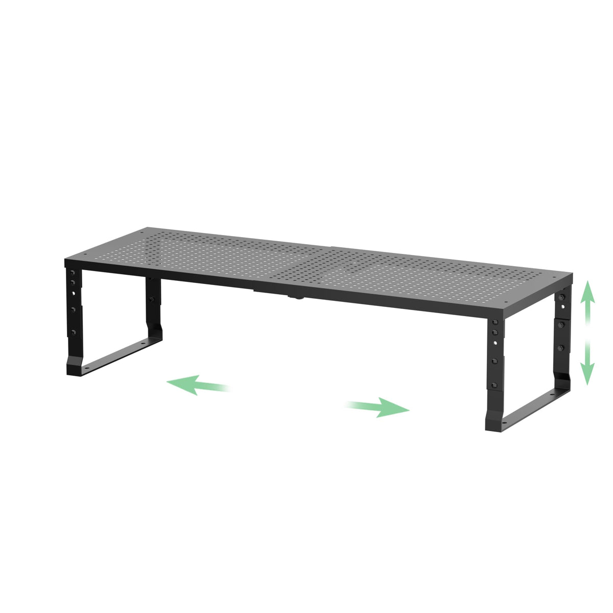 Metal Stackable Expandable Storage Rack, Thickened Steel - Image 1
