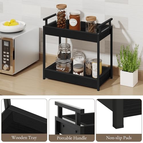 Bathroom Countertop Organizer, 2 Tier Bathroom Counter Shelf - Image 6