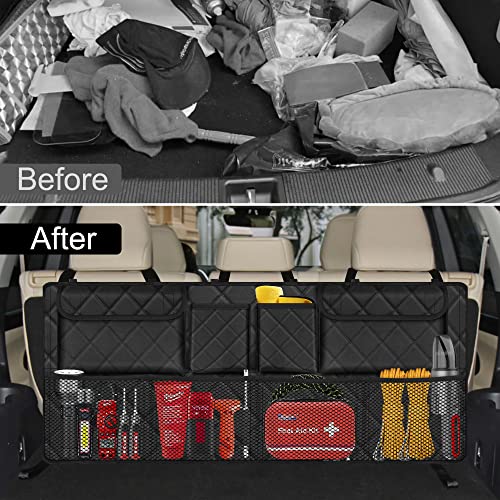 Trunk Organizer, Hanging Backseat Car Storage Bag for SUV - Image 6