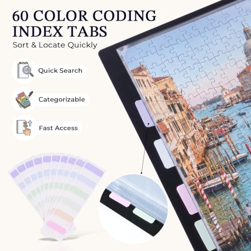 Nicpro Puzzle Storage Folder for 500-1000 Pieces Jigsaws - Image 6