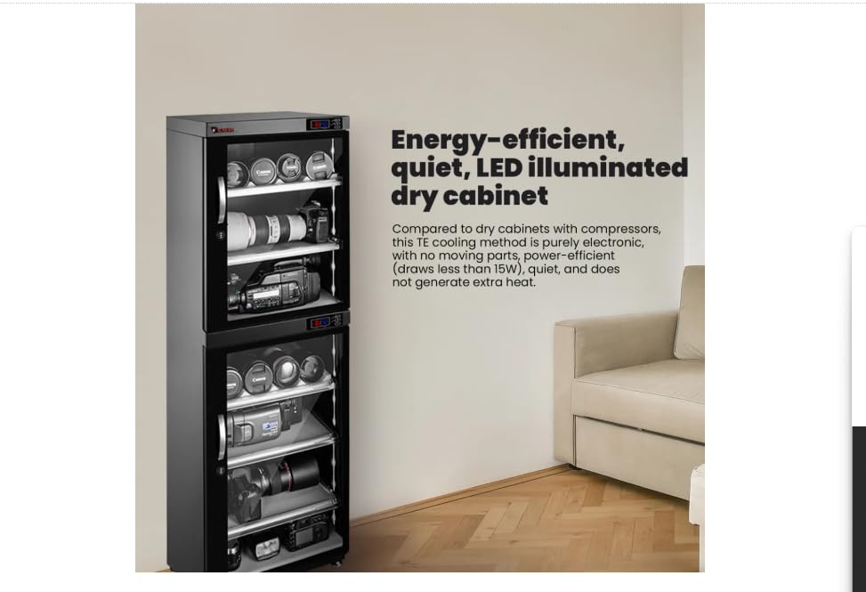 195L Electronic Dry Cabinet with Combination Lock - Image 6