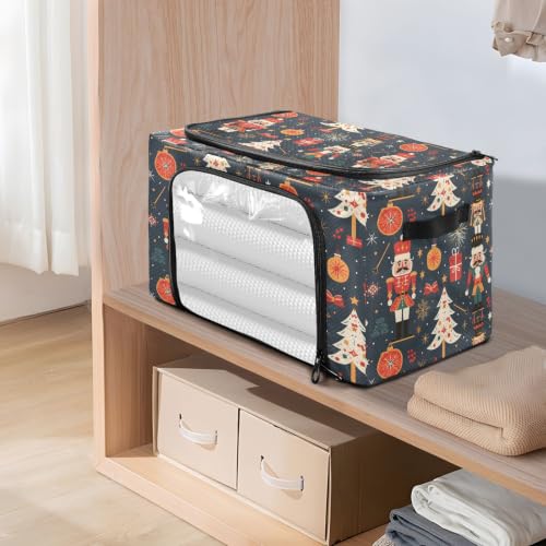 senya Christmas with Nutcracker Clothes Storage Bins - Image 3