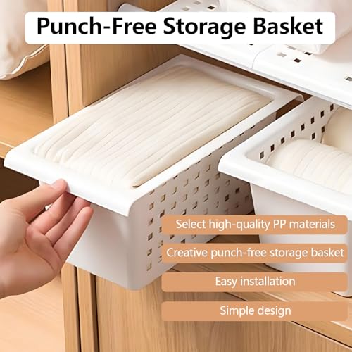 Gonetre Shelf Baskets Storage Basket for Expandable | All Products - Image 3