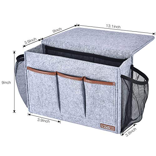 Zafit Bedside Caddy, Large Size Storage Organizer with 8 Pockets - Image 4