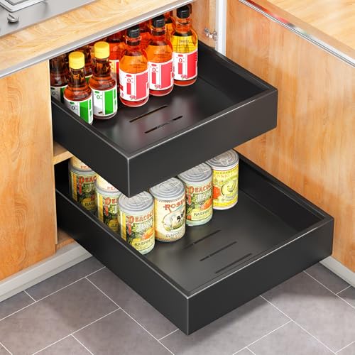 Pull out Cabinet Organizer, 21"Deep, 11.8"Wide Full- | All Products - Image 2
