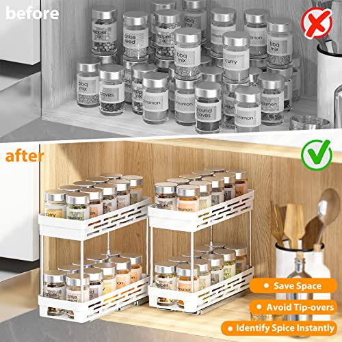 Pull Out Spice Rack Organizer for Cabinet, 3 Packs S | All Products - Image 7