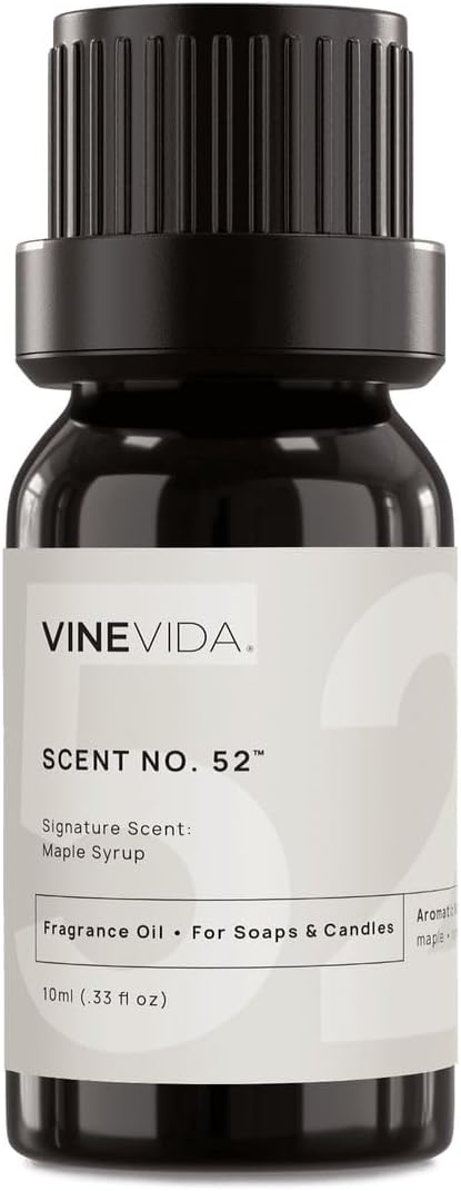 VINEVIDA Scent No.52 [0.33oz] Fragrance Oil for Candle & Soap Making - Natural Candle Scents - Made in USA