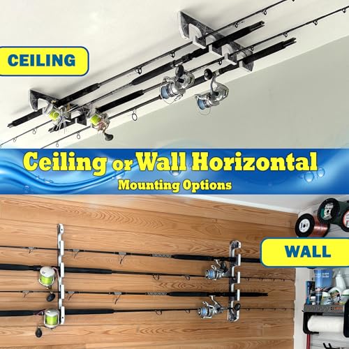 Rush Creek Creations Reel Salty Marine-Grade 4-Rod Fishing Rod - Image 7