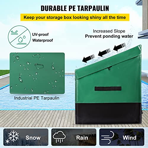 VEVOR Outdoor Storage Box, 150 Gallon Waterproof PE - Image 5