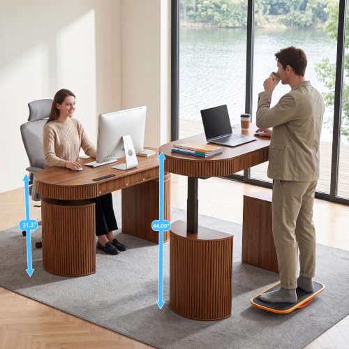 ORRD Electric Standing Desk with Storage and USB & Type-C - Image 4
