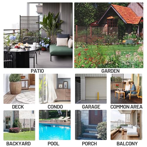 Twira Outdoor Privacy Screen 35" x 59", Privacy Fence - Image 7