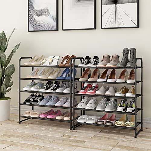 Simple Trending 5-Tier Stackable Shoe Rack, Expandable & - Image 8