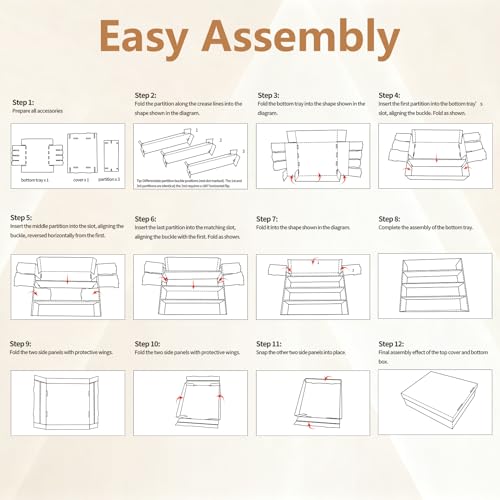RLAVBL 2-Pack 3600 Count Trading Card Storage Box | Home Organization - Image 7