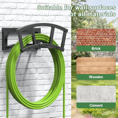 OLV Garden Hose Holder Wall Mounted, Outdoor Heavy Duty - Image 8