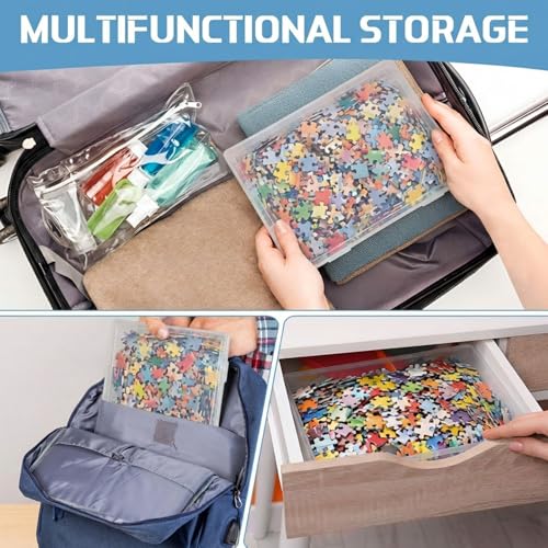 6 Pack Art & Craft Organizer Storage Case Board Game - Image 6