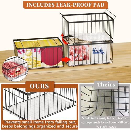 Large Freezer Organizer Bins for 5 to 9 Cu.Ft,Quick - Image 5