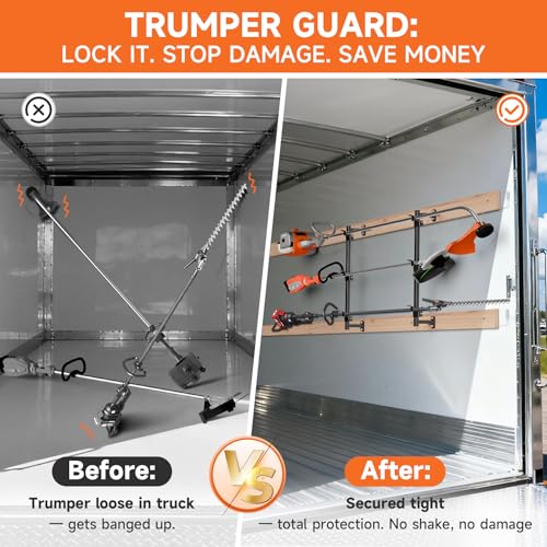 Weed Eater Rack for Enclosed Trailer,Trimmer Rack | Home Organization - Image 5