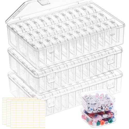 Bead Organizer Box 108 Pcs Plastic Storage Containers - Image 2