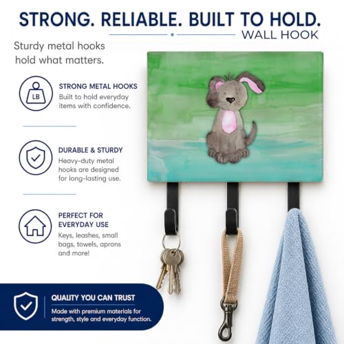 Caroline's Treasures BB7357TH68 Dog Teal and Green | Home Organization - Image 5