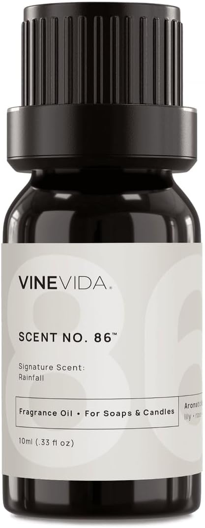 VINEVIDA Scent No.86 Fragrance Oil for Candle Making & Soap Making - 0.33oz Natural Candle Scents Made in USA
