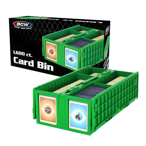 BCW Collectible Card Bin - Holds up to 1600 Cards | - Image 2