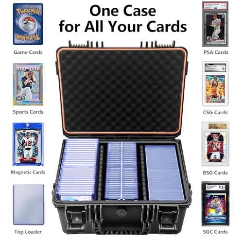 Graded Card Case, Baseball Card Storage Box for Trading - Image 4