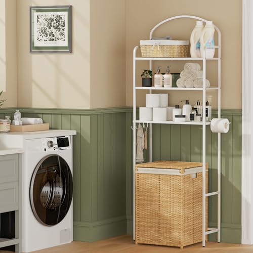 3 Tier Over The Toilet Storage Rack, Bathroom Organizer - Image 3