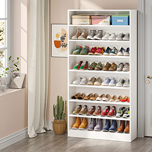 Tribesigns Shoe Cabinet, 9 Tiers 40-45 Pairs Heavy Duty - Image 4