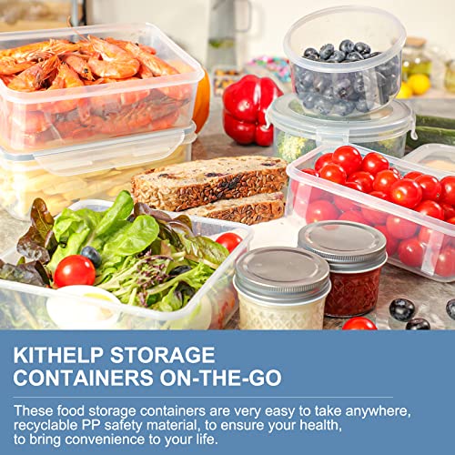28 Pieces Food Storage Containers with Lids EXTRA LARGE Freezer - Image 4