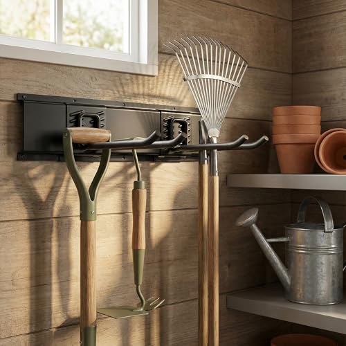 Garage Wall Organizer - 48in Heavy Duty Storage Rack (350lbs - Image 7