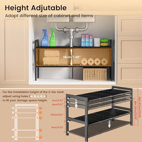 Under Sink Organizer and Storage 16.5"-30.7" Expanda | All Products - Image 4
