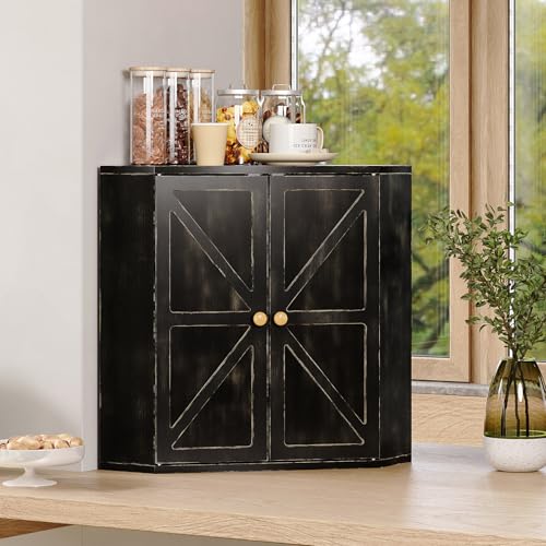 Trironsun Corner Bread Box for Kitchen Counter Double Layer - Image 3