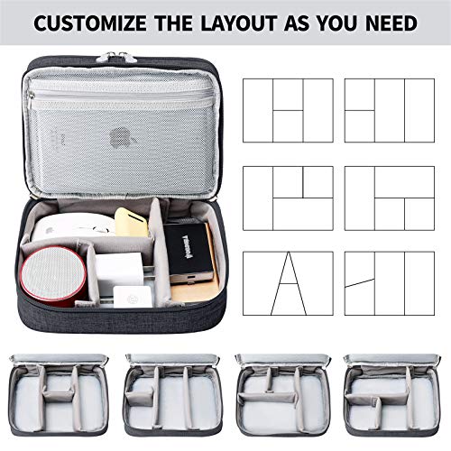 mygreen Electronic Accessories Organizer Bag, Waterproof Double - Image 7