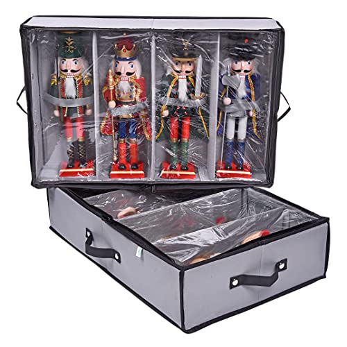 2 Pack Christmas Figures Storage Box | Each Holds 4 - Image 2