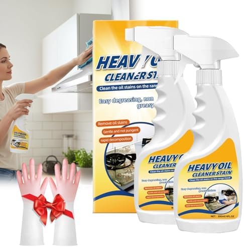 Multi-purpose Heavy Grime Duty Cleaner, Multi-purpose Heavy Oil Stain Cleaner Kitchen, For Range Hood, Oven, Pots