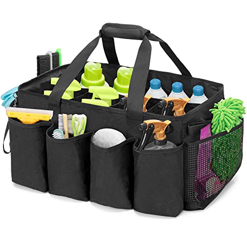 HODRANT Extra-Large Cleaning Caddy with Handles & Multi Pockets - Image 2