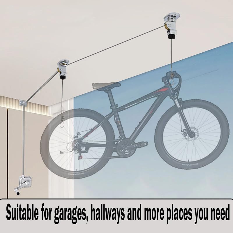 Plant Pulley Retractable Hanger Adjustable Heavy Duty | Garage Storage - Image 7