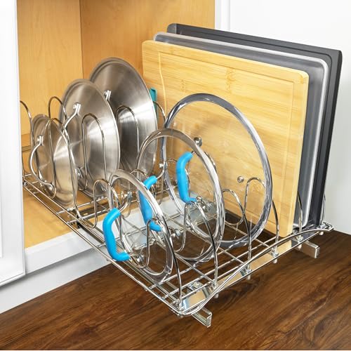 LYNK PROFESSIONAL® Pull Out Pot and Pan Lid Organizer - Image 3