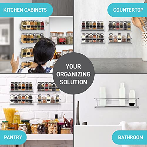 Ultimate Hostess Spice Rack Wall Mounted 4 Tier – - Image 6