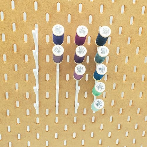 'Just Hanging' Pegboard 5 Spot Thread Display Storage - Image 4