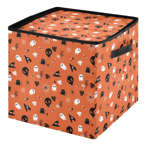 YETTASBIN Halloween Ghost Pumpkin Large Christmas Ornament - Image 4