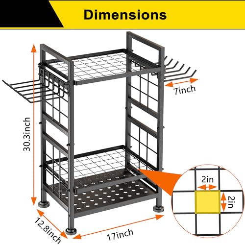 3 Tier Garden Tool Organizer, Garage Storage and Organization - Image 4