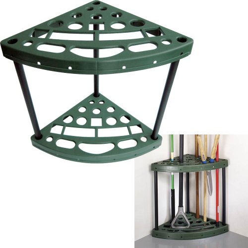 Garden Tool Organizer - Corner Storage Rack that Holds 18 - Image 8