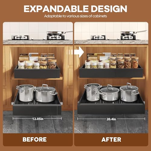 Seinloes 2Pack Expandable Pull Out Cabinet Organizer | All Products - Image 4